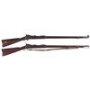 Image 1 : Two U.S. Trapdoor Rifles -A) U.S. Springfield Model 1888 Rifle