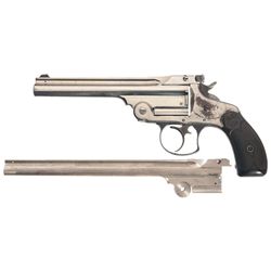 Smith & Wesson 38 Double Action Revolver Converted to Single Shot with Factory Letter