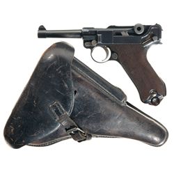 DWM 1920 Commercial Luger Pistol with Holster