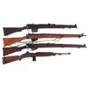 Image 1 : Three Rifles and One Carbine -A) RFI 2A1 Bolt Action Rifle