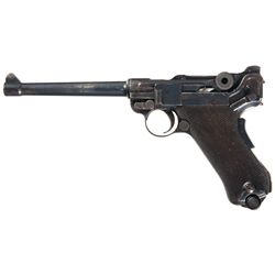 Desirable 1906 DWM Naval Luger Semi-Automatic Pistol
