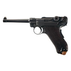 Scarce DWM Model 1906 American Eagle Luger Semi-Automatic Pistol