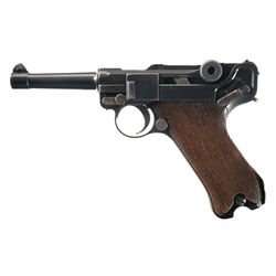 1920 Commercial DWM Luger Semi-Automatic Pistol