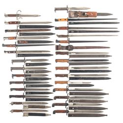 Twenty-Eight European Bayonets