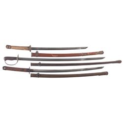 Three Japanese Swords