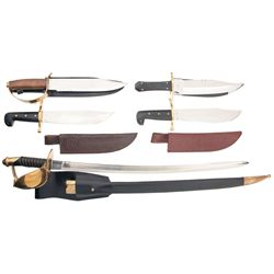 Grouping of Edged Weapons