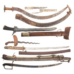 Five Swords and Two Knives