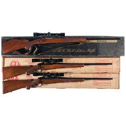 Three Boxed Bolt Action Rifles -A) Browning BBR Bolt Action Rifle