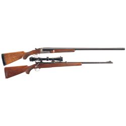 Two Long Guns -A) Mercury Magnum Side by Side Shotgun