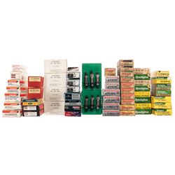 Boxed Rifle Ammunition and Two Die Sets