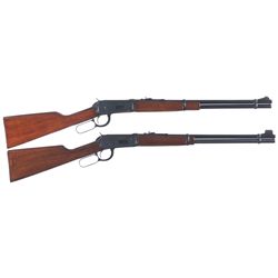 Two Winchester Model 94 Lever Action Rifles -A) Winchester Model 94 Lever Action Rifle