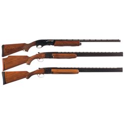 Three Shotguns -A) Remington Model 11-87 Sporteno-Clays Premier Semi-Automatic Shotgun
