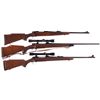 Image 1 : Three Bolt Action Rifles -A) Remington Model 700 Bolt Action Rifle