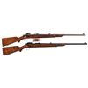 Image 1 : Two Winchester Model 52 Bolt Action Target Rifles -A) Very Early Winchester Model 52 Bolt Action Tar