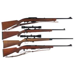 Four Sporting Rifles -A) Winchester Model 100 Semi-Automatic Rifle