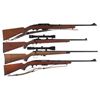Image 1 : Four Sporting Rifles -A) Winchester Model 100 Semi-Automatic Rifle