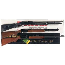 One Shotgun and Two 22 Rifles -A) Benelli M1 Super 90 Semi-Automatic Shotgun