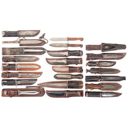 Large Grouping of Knives