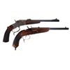 Image 1 : Two European Target Pistols -A) German Single Shot Target Pistol