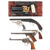 Image 1 : Six Handguns -A) Colt Model 1902 Military Pistol with Conversion Kit