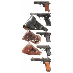 Five European Semi-Automatic Pistols -A) Femaru-FEG Model 1937 Semi-Automatic Pistol