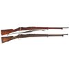 Image 1 : Two Bolt Action Rifles -A) Gustaf Model 1896 Bolt Action Rifle