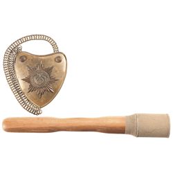 One Nazi Style Gorget and a Stick Grenade Trainer