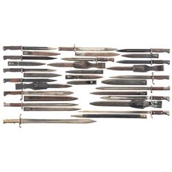 Fifteen European Bayonets