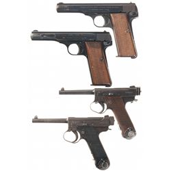Four WWII Semi-Automatic Pistols -A) FN Model 1922 Semi-Automatic Pistol