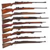Image 1 : Nine European Rifles -A) Post-WWI Guild Bolt Action Rifle