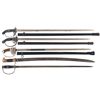 Image 1 : Five German Imperial and Nazi Swords