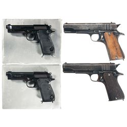 Four Boxed Semi-Automatic Pistols -A) Maadi Helwan Semi-Automatic Pistol