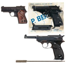 Three European Semi-Automatic Pistols -A) Unique Model L Semi-Automatic Pistol