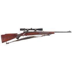 Pre-64 Winchester Model 70 Featherweight Bolt Action Rifle with Scope and Sling