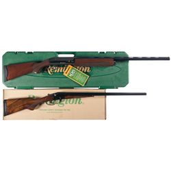 Two Remington Shotguns -A) Remington 105CTi Semi-Automatic Shotgun with Case