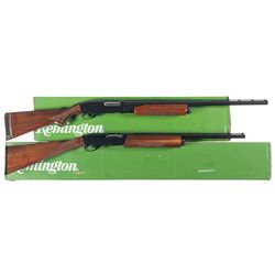 Two Boxed Remington Shotguns -A) Remington 870 Wingmaster Slide Action Shotgun