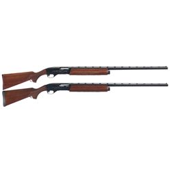 Two Remington 1100 Trap Grade Shotguns -A) Remington Model 1100 Semi-Automatic Shotgun