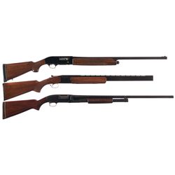 Three Shotguns -A) Beretta Model AL-1 Semi-Automatic Shotgun