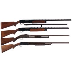 Four Slide Action Shotguns -A) Remington Wingmaster Model 870TB Slide Action Shotgun