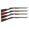 Image 1 : Four Winchester Model 06 Slide Action Rifles -A) Winchester Model 06 Slide Action Rifle