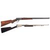 Image 1 : Two Lever Action Rifles -A) Marlin Model 39 Lever Action Rifle
