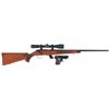 Image 1 : One Rifle and One Pistol -A) Remington Model 541-S Custom Sporter Bolt Action Rifle with Scope
