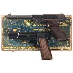 Two Semi-Automatic Pistols -A) High Standard Dura-Matic M-101 Semi-Automatic Pistol with Box