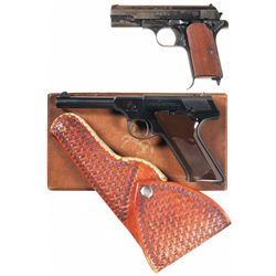 Two Semi-Automatic Pistols -A) Nazi Proofed Femaru Model 1937 Semi-Automatic Pistol