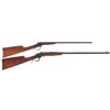 Image 1 : Two Single Shot Rifles -A) Stevens Maynard Jr. No. 15 Rifle