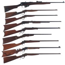 Nine Rifles -A) BSA No.1 SMLE MK III Bolt Action Rifle