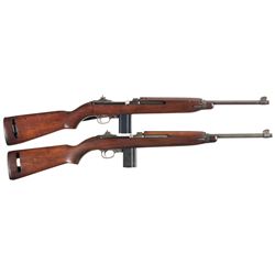 Two U.S. M1 Semi-Automatic Carbines -A) Saginaw M1 Semi-Automatic Carbine