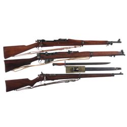 Three Bolt Action Rifles -A) U.S. Springfield Model 1903 Mark I Bolt Action Rifle