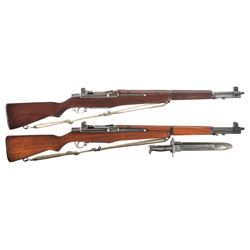 Two Remington 1903-A3 Bolt Action Rifles -A) Remington Model 03-A3 Bolt Action Rifle