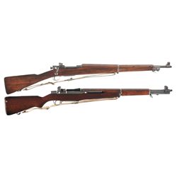 Two U.S. Rifles -A) U.S. Smith-Corona Model 1903-A3 Bolt Action Rifle